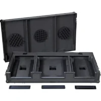 Flight Case Pioneer CDJ-3000 / DJM-V10/V10LF Negra (Ruedas) - Imagen 4
