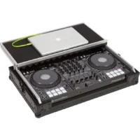 Flight Case Controlador Midi Pioneer DDJ-1000/ DDJ-FLX6 Negra (Soporte Ordenador) - Imagen 3