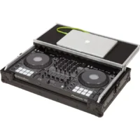 Flight Case Controlador Midi Pioneer DDJ-1000/ DDJ-FLX6 Negra (Soporte Ordenador) - Imagen 4