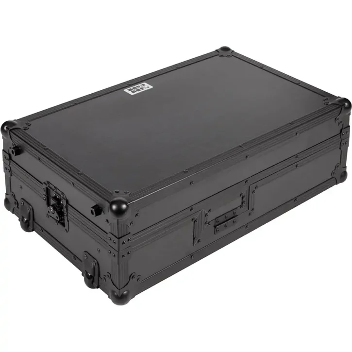 Flight Case Controlador Midi Pioneer DDJ-1000 Negra (Soporte Ordenador Trolley y Ruedas) - Imagen 8