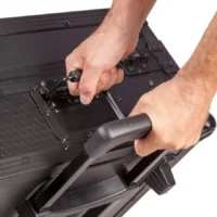 Flight Case Controlador Midi Pioneer DDJ-1000 Negra (Soporte Ordenador Trolley y Ruedas) - Imagen 15