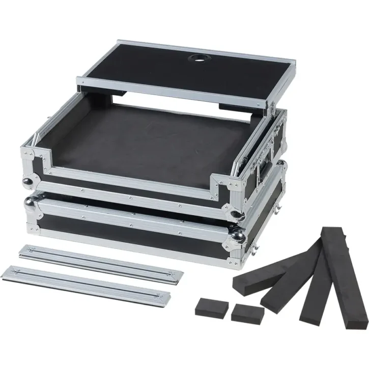 Flight Case Midi Native Instruments KONTROL S2MK3 Plata (Sopt Ordenador Trolley y Ruedas) - Imagen 9
