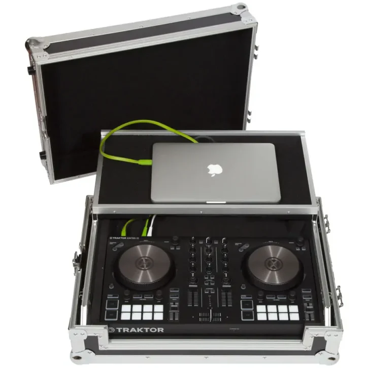 Flight Case Midi Native Instruments KONTROL S2MK3 Plata (Sopt Ordenador Trolley y Ruedas) - Imagen 1