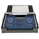 Flight Case Pioneer DDJ-FLX4/ DDJ-400 Negra (Sopt Ordenador Trolley y Ruedas)