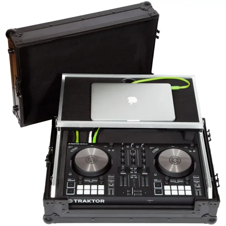 Flight Case Midi Native Instruments KONTROL S2MK3 Negra (Sopt Ordenador Trolley y Ruedas) - Imagen 1