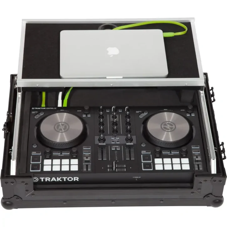 Flight Case Midi Native Instruments KONTROL S2MK3 Negra (Sopt Ordenador Trolley y Ruedas) - Imagen 4