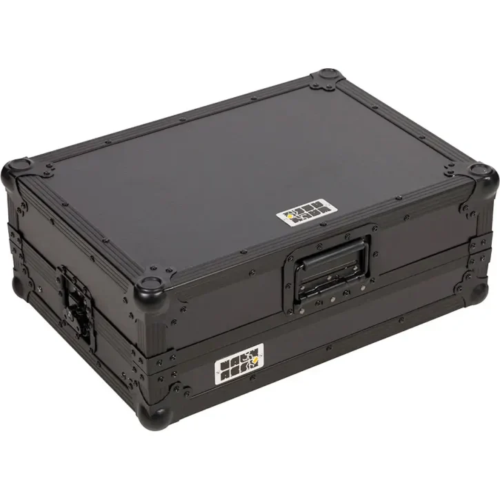 Flight Case Controlador Midi Pioneer DDJ-FLX4 & NI S2MK3 Negra (Soporte Ordenador) - Imagen 2
