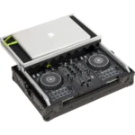 Flight Case Controlador Midi Pioneer DDJ-FLX4 & NI S2MK3 Negra (Soporte Ordenador) - Imagen 3