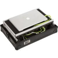 Flight Case Controlador Midi Pioneer DDJ-FLX4 & NI S2MK3 Negra (Soporte Ordenador) - Imagen 5