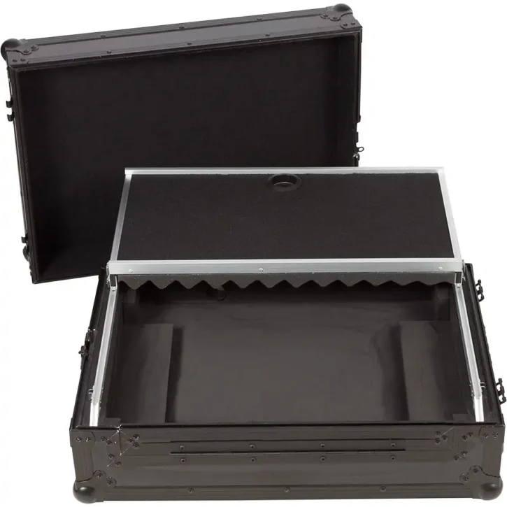 Flight Case Controlador Midi Numark MIXSTREAM PRO NS6II Negra (Trolley y Ruedas) - Imagen 9
