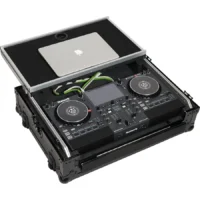 Flight Case Controlador Midi Numark MIXSTREAM PRO NS6II Negra (Trolley y Ruedas) - Imagen 4