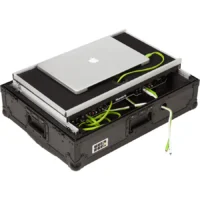 Flight Case Controlador Midi Numark MIXSTREAM PRO NS6II Negra (Trolley y Ruedas) - Imagen 6