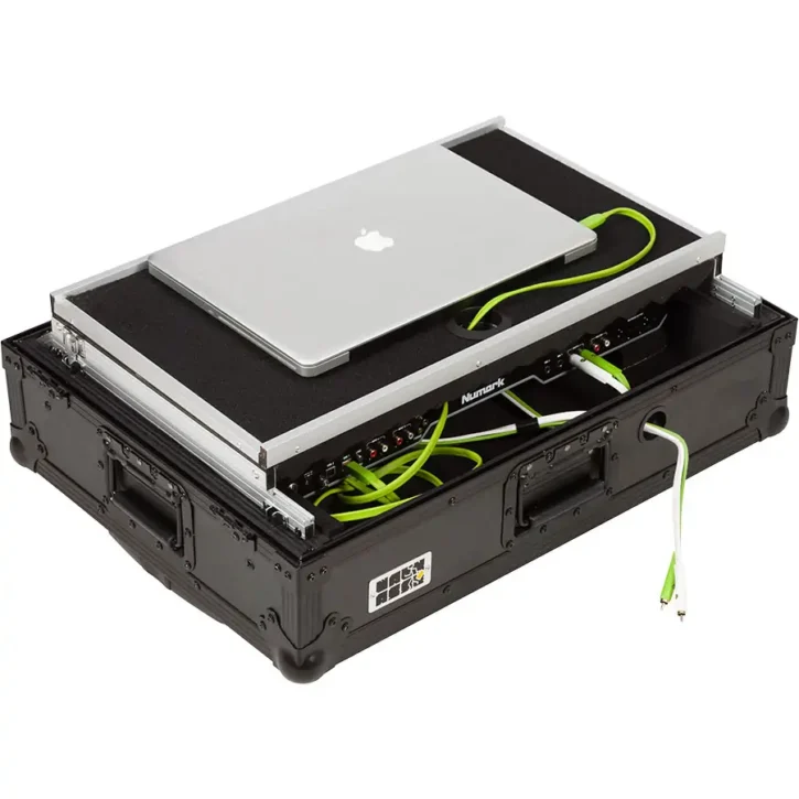 Flight Case Controlador Midi Numark MIXSTREAM PRO NS6II Negra (Trolley y Ruedas) - Imagen 6
