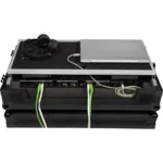 Flight Case Pioneer DDJ-800/ DDJ-SX3 Negra (Soporte Ordenador Trolley y Ruedas) - Imagen 8