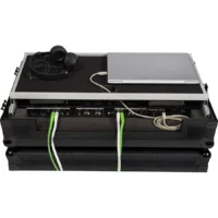 Flight Case Pioneer DDJ-800/ DDJ-SX3 Negra (Soporte Ordenador Trolley y Ruedas) - Imagen 8
