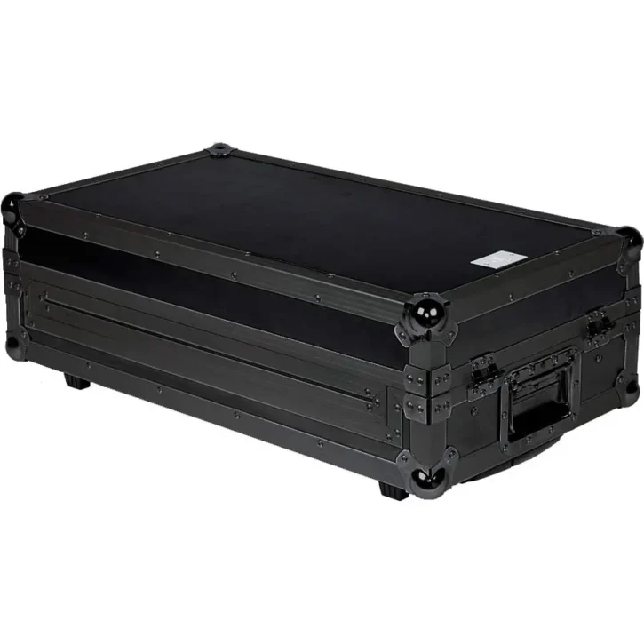 Flight Case Pioneer DDJ-800/ DDJ-SX3 Negra (Soporte Ordenador Trolley y Ruedas) - Imagen 11