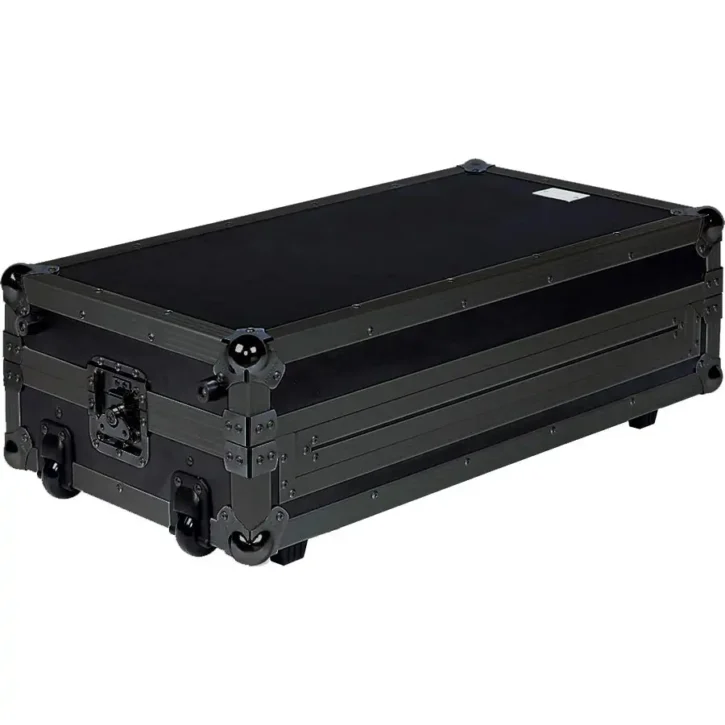 Flight Case Pioneer DDJ-800/ DDJ-SX3 Negra (Soporte Ordenador Trolley y Ruedas) - Imagen 12