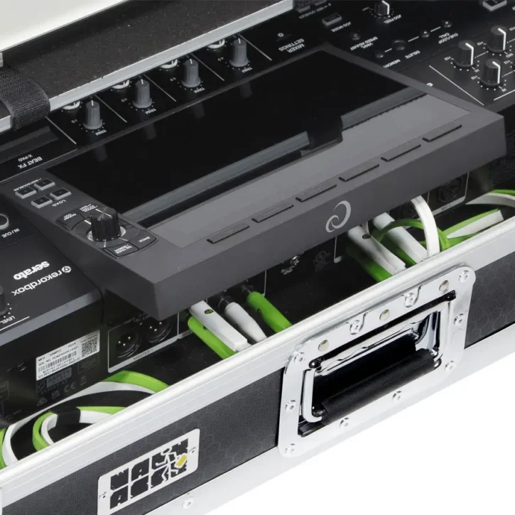 Flight case Sistema DJ Todo en uno Alphatheta XDJ-AZ Plata (Sopt Ordenador y Ruedas) - Imagen 2