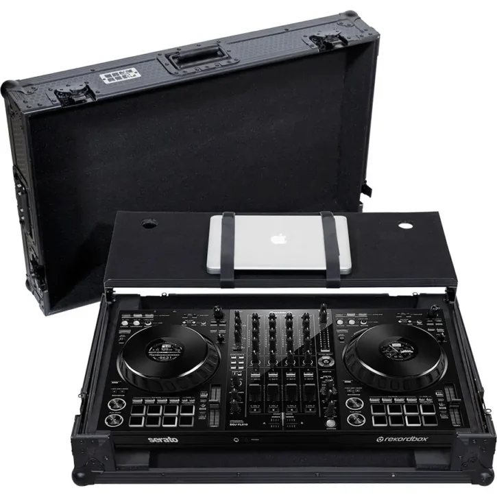 Flight case Controlador Midi Pioneer DDJ-FLX10 Negra (Sopt Ord y Ruedas) - Imagen 1