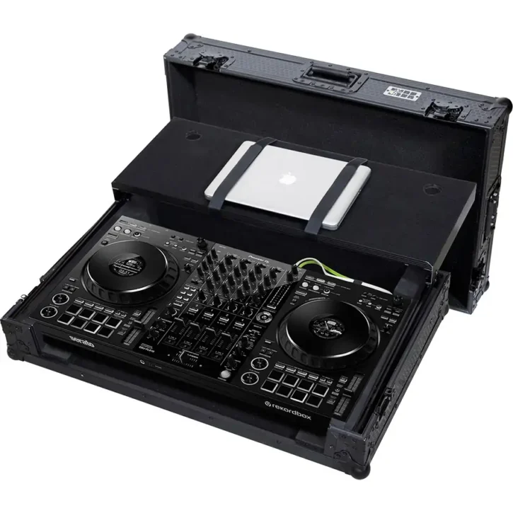Flight case Controlador Midi Pioneer DDJ-FLX10 Negra (Sopt Ord y Ruedas) - Imagen 3