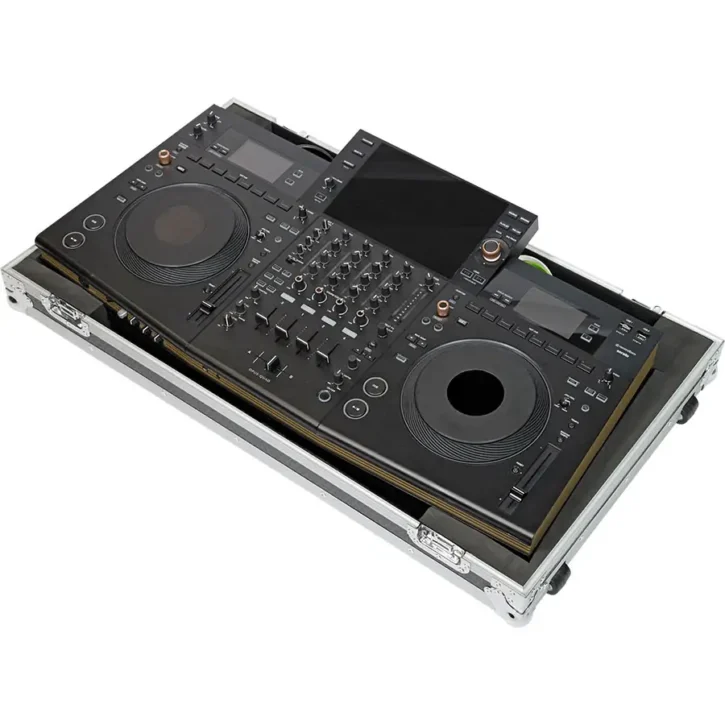 Flight case Sistema DJ Todo en uno Pioneer OPUS-QUAD Plata(Ruedas) - Imagen 6