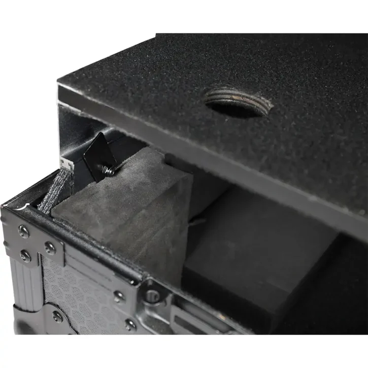 Flight case Sistema DJ Todo en uno Pioneer OPUS-QUAD Negra (Soporte ordenador y Ruedas) - Imagen 14