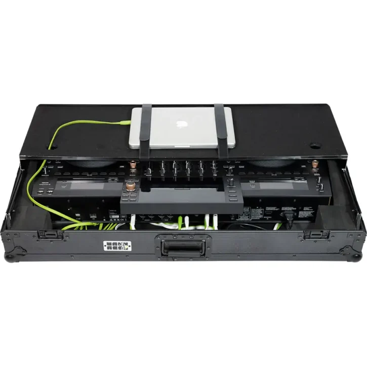 Flight case Sistema DJ Todo en uno Pioneer OPUS-QUAD Negra (Soporte ordenador y Ruedas) - Imagen 5