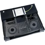 Flight case Sistema DJ Todo en uno Pioneer OPUS-QUAD Negra (Soporte ordenador y Ruedas) - Imagen 7