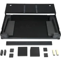 Flight case Sistema DJ Todo en uno Pioneer OPUS-QUAD Negra (Soporte ordenador y Ruedas) - Imagen 10
