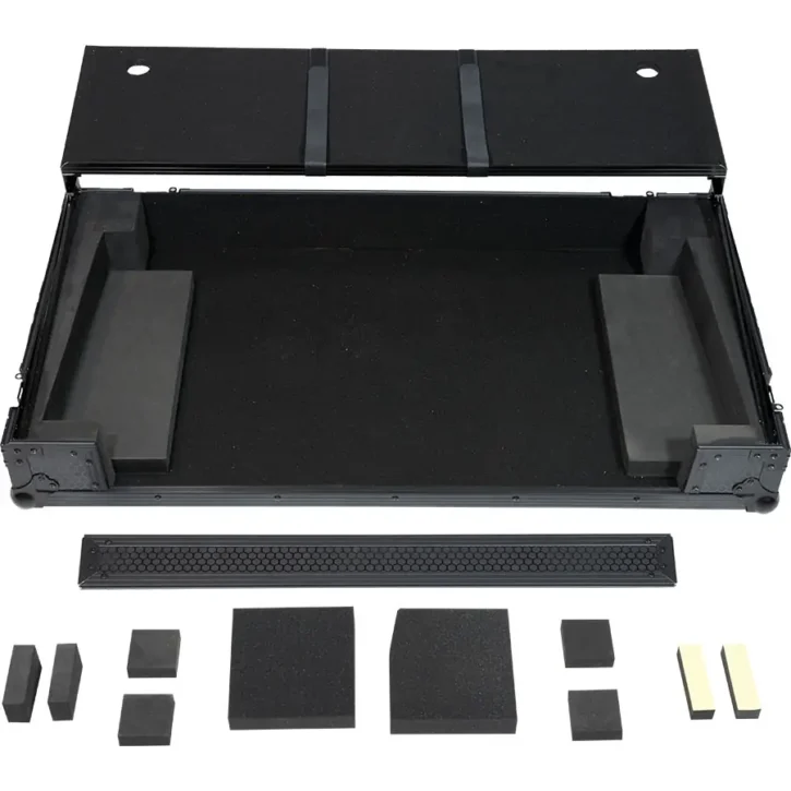 Flight case Sistema DJ Todo en uno Pioneer OPUS-QUAD Negra (Soporte ordenador y Ruedas) - Imagen 10