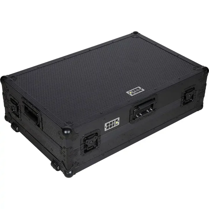 Flight case Sistema DJ Todo en uno Denondj PRIME4+ Negra (Sopt Ord y Ruedas) - Imagen 2