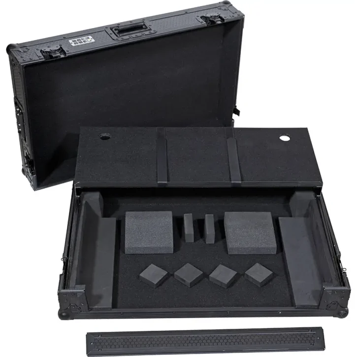 Flight case Sistema DJ Todo en uno Denondj PRIME4+ Negra (Sopt Ord y Ruedas) - Imagen 3