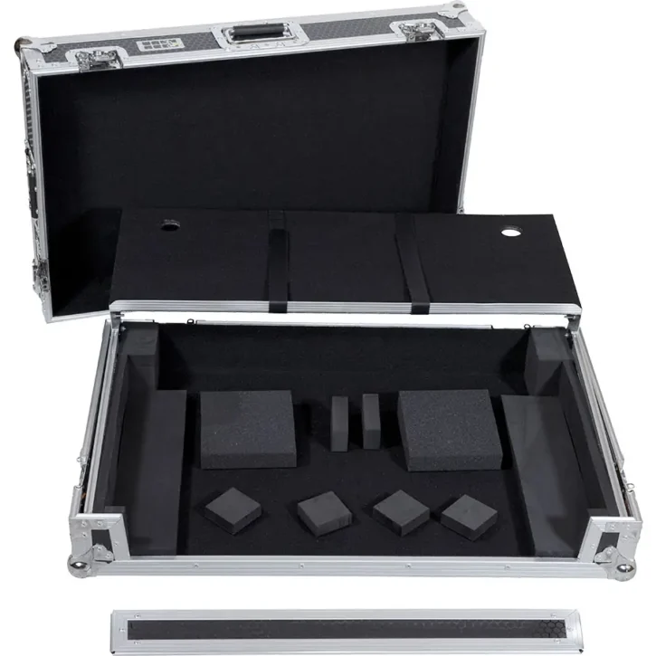 Flight case Sistema DJ Todo en uno Denondj PRIME4+ Plata (Sopt Ord y Ruedas) - Imagen 4