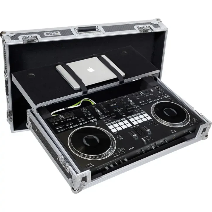 Flight case Controlador Midi Pioneer DDJ-REV7 - REV5 Plata (Sopt Ord y Ruedas) - Imagen 3