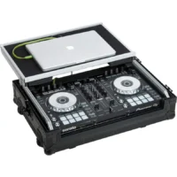 Flight Case Controlador Midi Pioneer DDJ-SR2 Negra (Sopt Ordenador Trolley y Ruedas) - Imagen 3