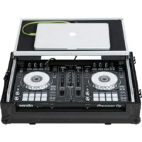 Flight Case Controlador Midi Pioneer DDJ-SR2 Negra (Sopt Ordenador Trolley y Ruedas) - Imagen 4