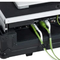 Flight Case Controlador Midi Pioneer DDJ-SR2 Negra (Sopt Ordenador Trolley y Ruedas) - Imagen 8