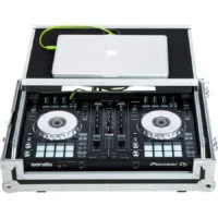Flight Case Controlador Midi Pioneer DDJ-SR2 Plata (Sopt Ordenador Trolley y Ruedas) - Imagen 4