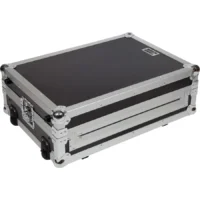 Flight Case NIKONTROL S4/S3Pioneer DDJ-SR2 Plata (Soporte Ordenador Trolley y Ruedas) - Imagen 11