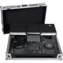 Flightcase Aluminio para Sistema Dj Completo Pioneer Dj XDJ-RX3 (Bandeja portátil y ruedas)