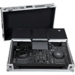 Flightcase Aluminio para Sistema Dj Completo Pioneer Dj XDJ-RX3 (Bandeja portátil y ruedas)