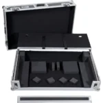 Flightcase Aluminio para Sistema Dj Completo Pioneer Dj XDJ-RX3 (Bandeja portátil y ruedas) - Imagen 4