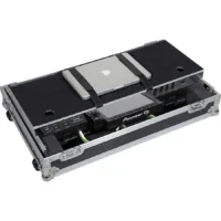Flightcase Aluminio para Sistema Dj Completo Pioneer Dj XDJ-RX3 (Bandeja portátil y ruedas) - Imagen 6