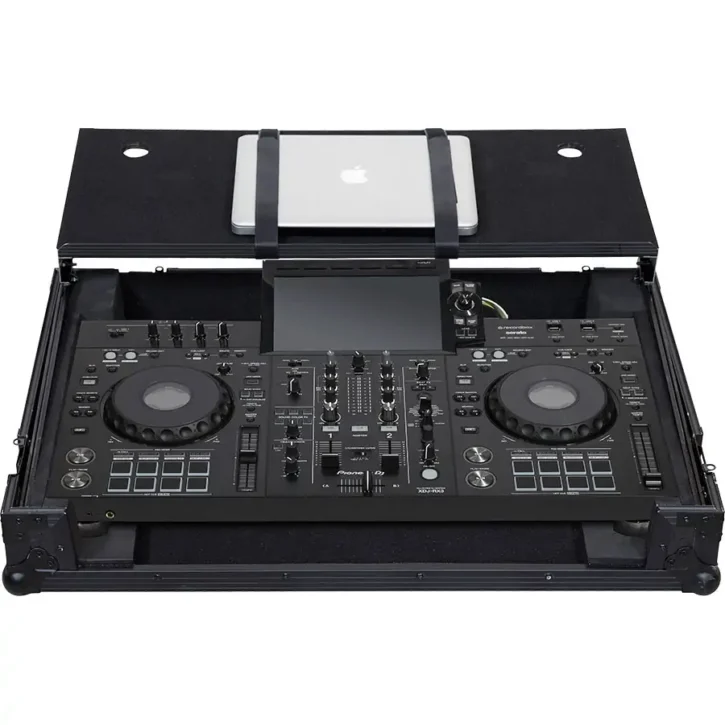 Flight case Sistema DJ Todo en uno Pioneer XDJ-RX3 Negra (Sopt Ord y Ruedas) - Imagen 8