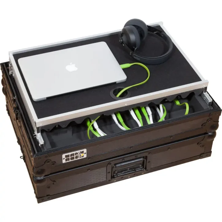 Flight Case Native Instruments KONTROL S4/S3 Negra (Soporte Ordenador) - Imagen 7