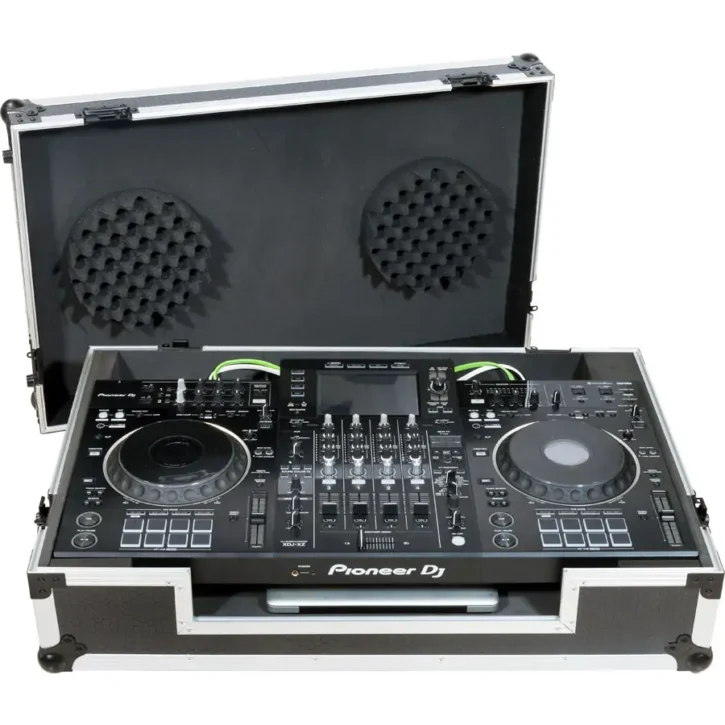Flight case Sistema DJ Todo en uno Pioneer XDJ-XZ (Plata) Ruedas - Imagen 1
