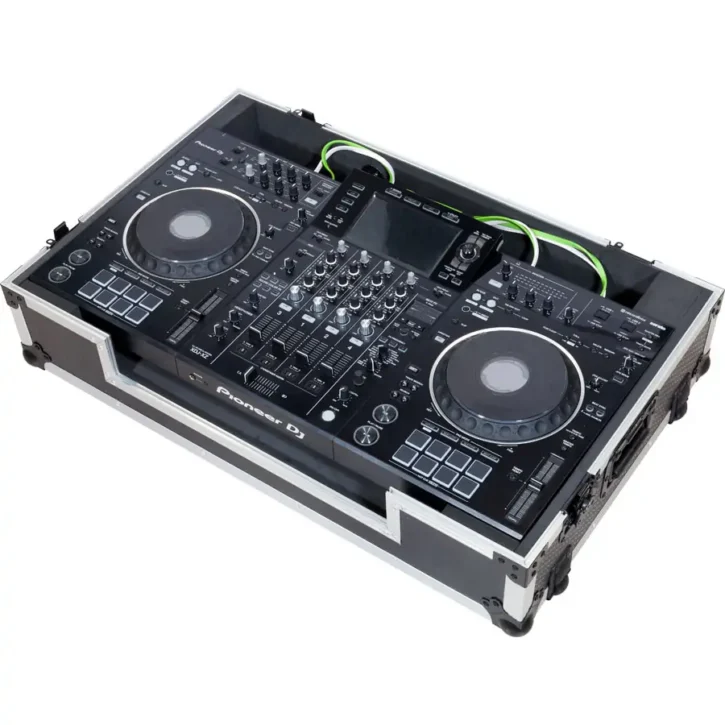 Flight case Sistema DJ Todo en uno Pioneer XDJ-XZ (Plata) Ruedas - Imagen 6