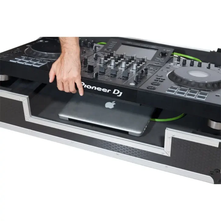 Flight case Sistema DJ Todo en uno Pioneer XDJ-XZ (Plata) Ruedas - Imagen 9