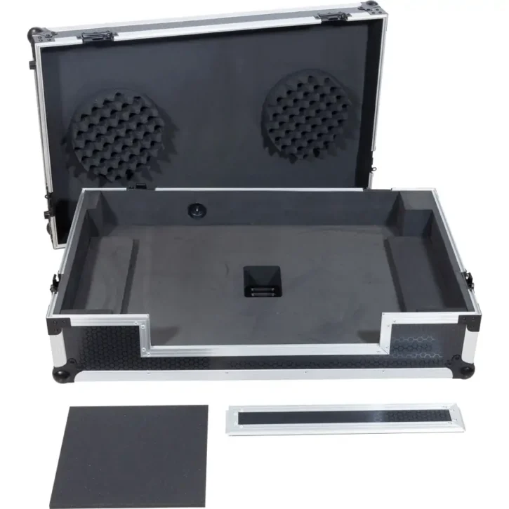 Flight case Sistema DJ Todo en uno Pioneer XDJ-XZ (Plata) Ruedas - Imagen 10