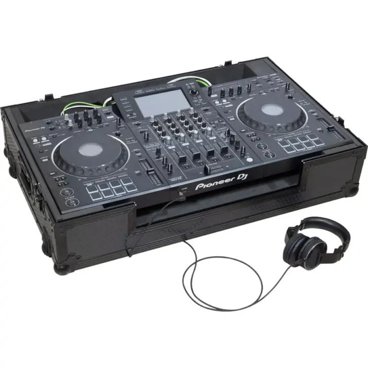Flight case Sistema DJ Todo en uno Pioneer XDJ-XZ (Negro) Ruedas - Imagen 3